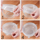 Tampa de Silicone Adaptável