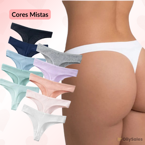 [Oferta Relâmpago - Pague 5 Leve 10] Calcinhas PureComfort - FRETE GRÁTIS