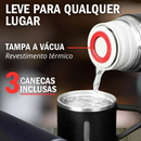 ThermoLux – Garrafa Premium com Xícaras