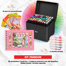 Canetinhas Touch Pro com Caderno Bobbie Goods