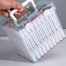 Maleta Organizadora Portátil para Canetinhas Touch – Modelo com 80 Slots