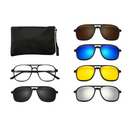 Óculos de Sol Multicor 6 em 1