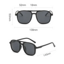 Óculos de Sol Multicor 6 em 1