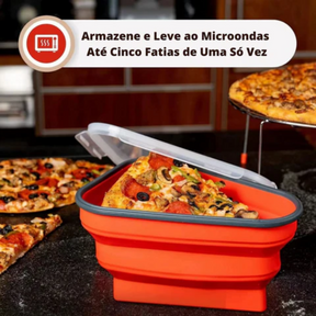 Porta Pizza Dobrável