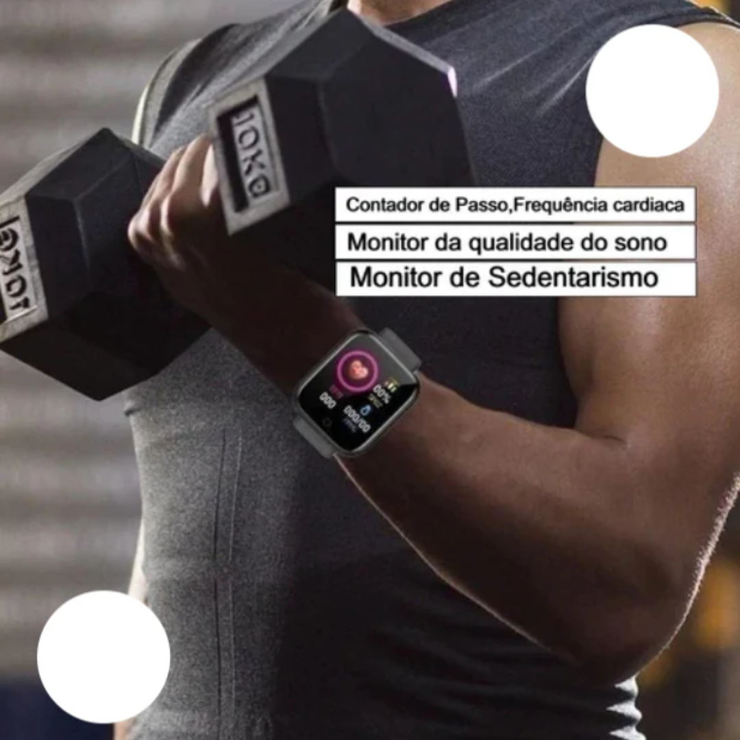 Relógio Inteligente Smartwatch D20 Pro