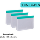 Saco Reutilizável de Silicone para Comida