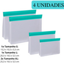 Saco Reutilizável de Silicone para Comida