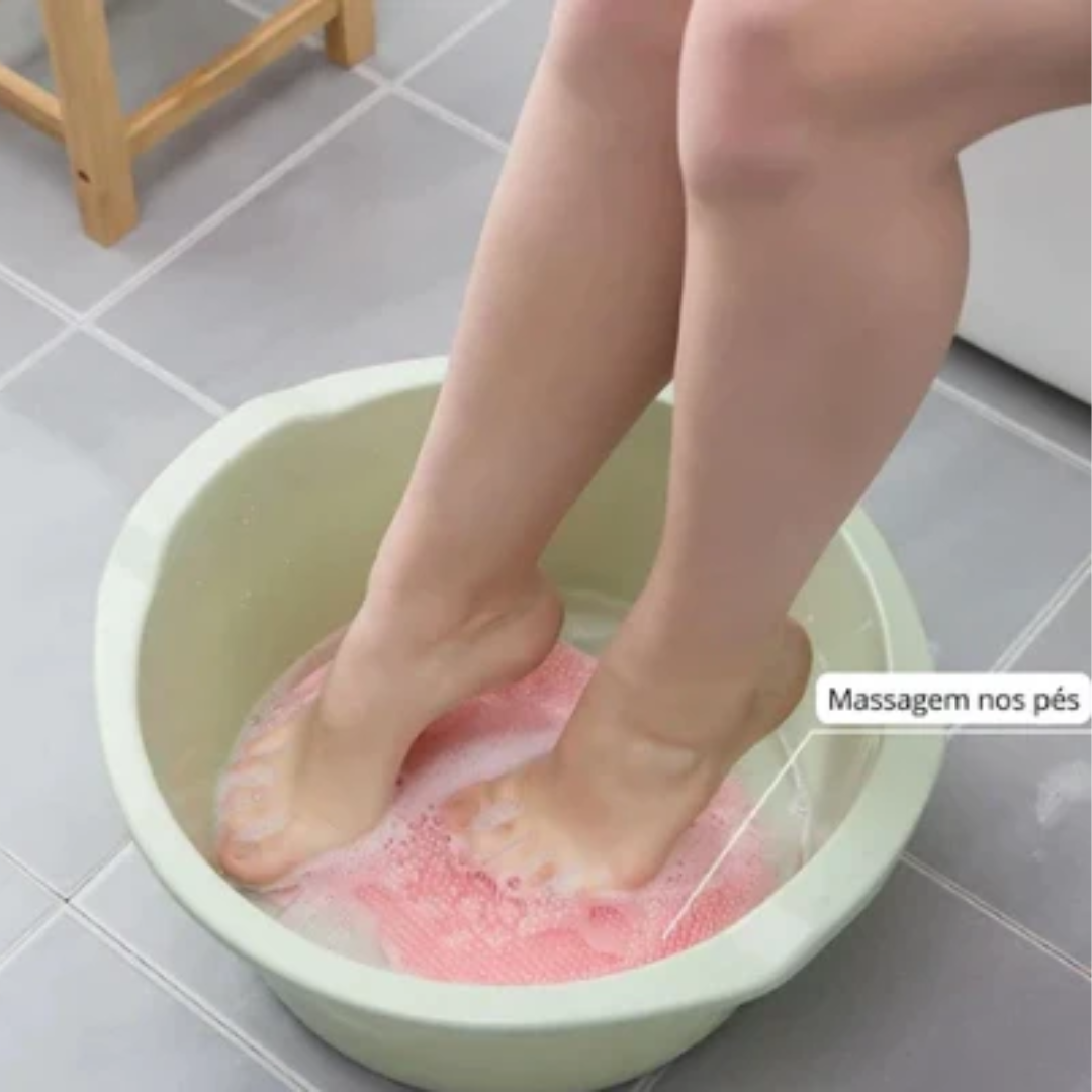 Clean Foot - Massageador e Limpador de Pés e Costas