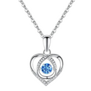 Colar Coração Infinito