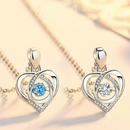 Colar Coração Infinito