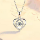 Colar Coração Infinito