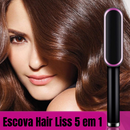 Escova Hair Liss 5 em 1