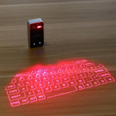 Teclado a Laser Virtual sem Fio Portátil